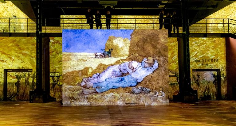 Van Gogh at the Atelier des Lumières; an illuminating experience