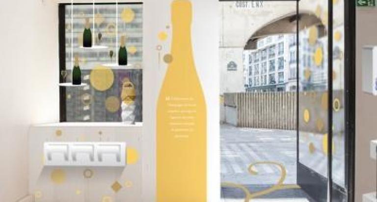 "L'instant Champagnes" : première boutique éphémère en plein coeur de Paris