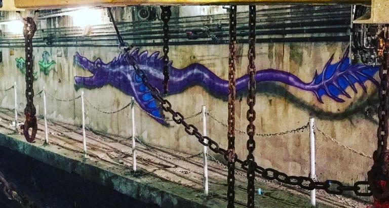 Fantastic Street Art exhibition in the sewers of Paris